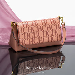 CH Simple Versatile Fashion Senior Sense of Ladies Shoulder Bag Design Sense of Quality Brand Women's Bags Letter Printing