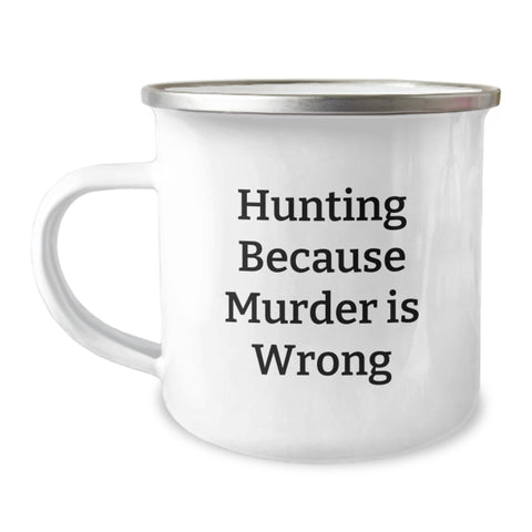 Funny Hunting Quote Gifts for Men Friends or Coworkers, Hunting Camping Mug for Graduation Unique Gifts from Family - Image 1