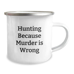 Funny Hunting Quote Gifts for Men Friends or Coworkers, Hunting Camping Mug for Graduation Unique Gifts from Family - Image 2