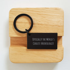 Cool Archeologist Gifts for Friends from Men, Funny Keychain for Graduation - Image 2