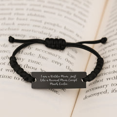 Welder Gifts from Mom - I Am A Welder Mom. Just Like A Normal Mom Except Much Cooler. Rope Bracelet for Welder Men or Women Graduation Unique Gifts - Image 3